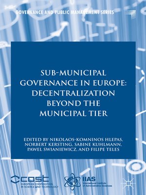 cover image of Sub-Municipal Governance in Europe
